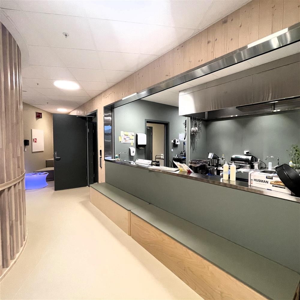 Bildet viser et kjøkken. - Klikk for stort bilde