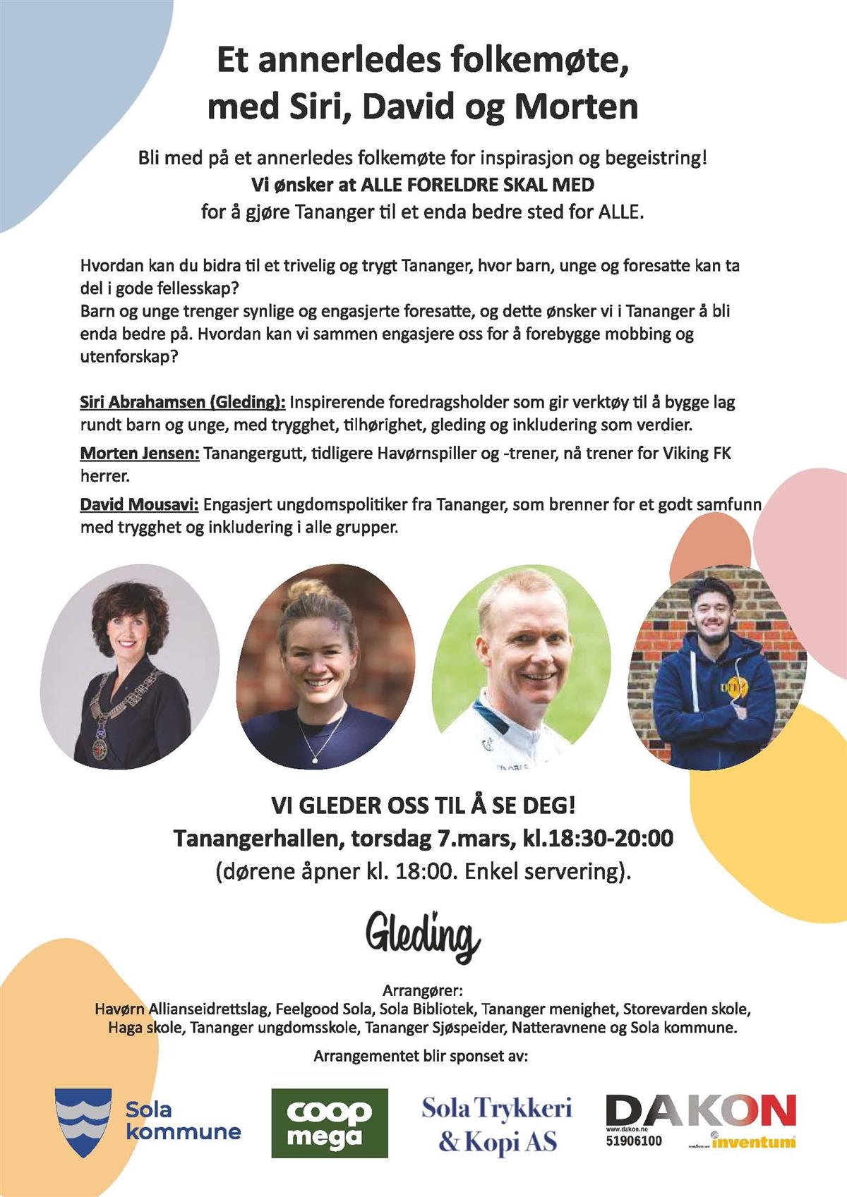 Illustrasjon av promoplakat. - Klikk for stort bilde